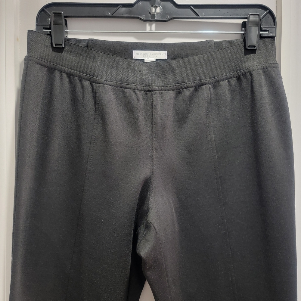 NY&Co Stretch Casual Dressy Leggings with Line Detail - Picture 9 of 13